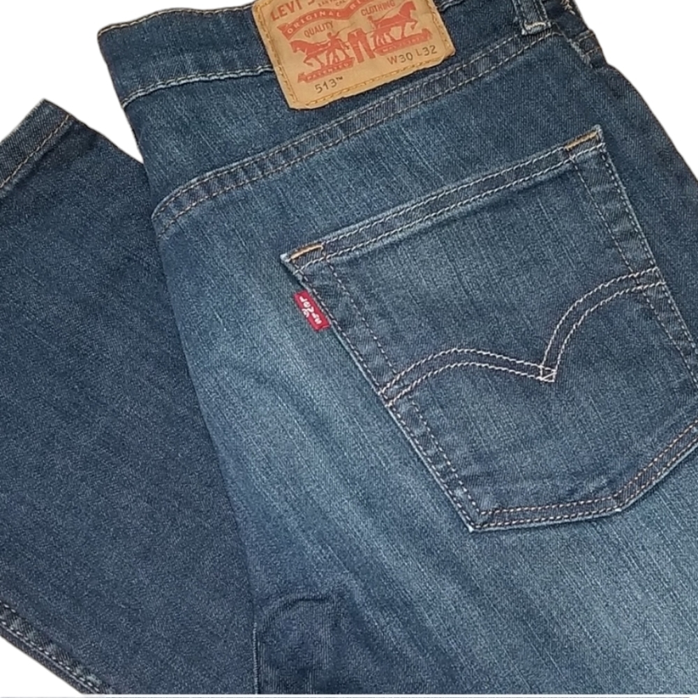 LEVIS | 513  Slim Straight Jeans, Sz. W 30 L 32